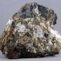 Colour image of brown and white rock